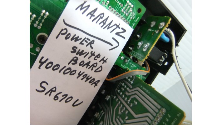 Marantz 4001004740A power switch board